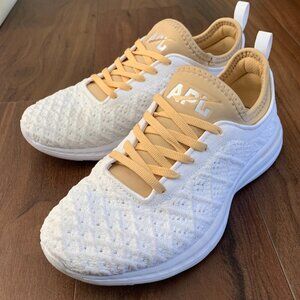 APL Women's TechLoom Phantom White/Sunkissed 7.5